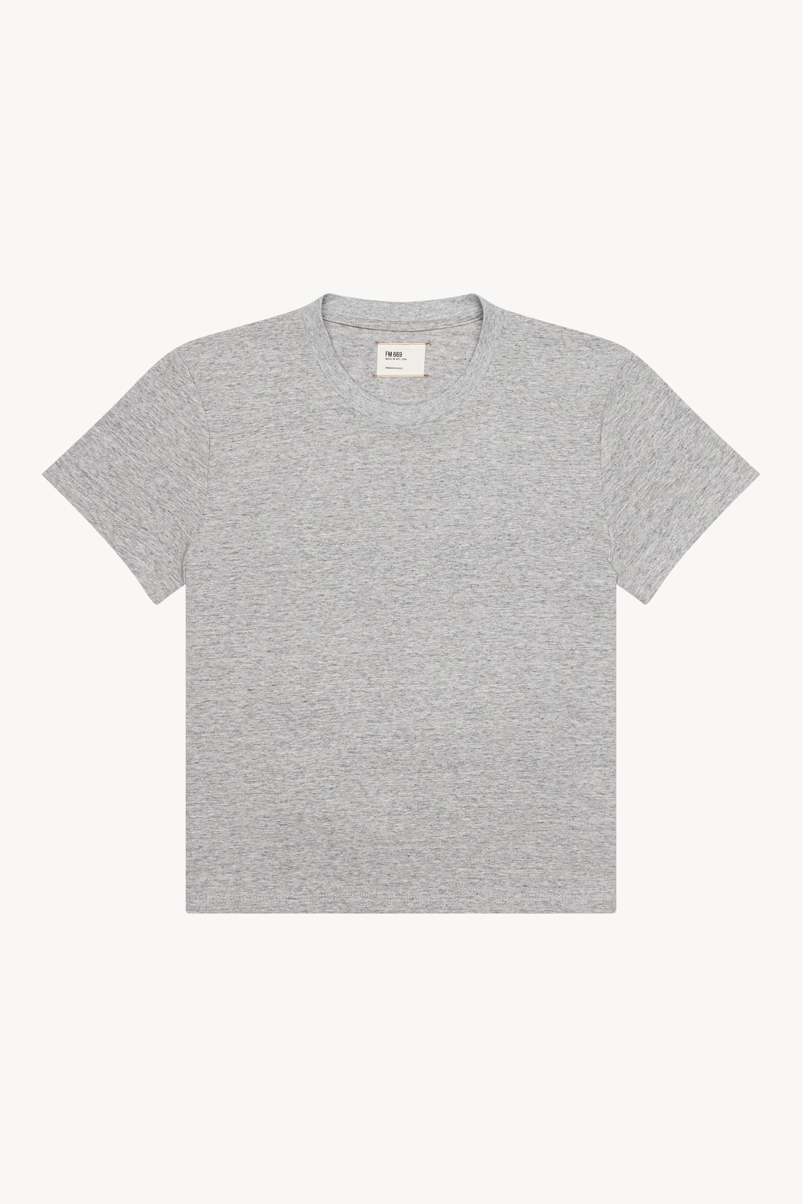T102 Little T Shirt Gray Heather | FM 669 | Made in NYC