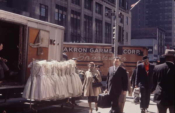 The NYC Garment District seen by Walter Sanders