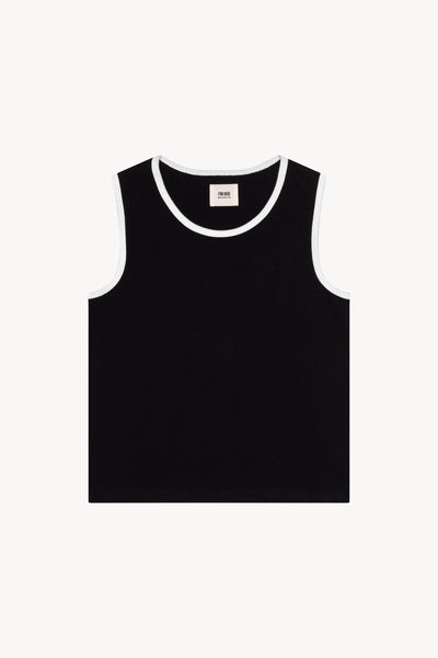 TA103 The 03 Tank - Black/White | FM 669 | Made in NYC | USA