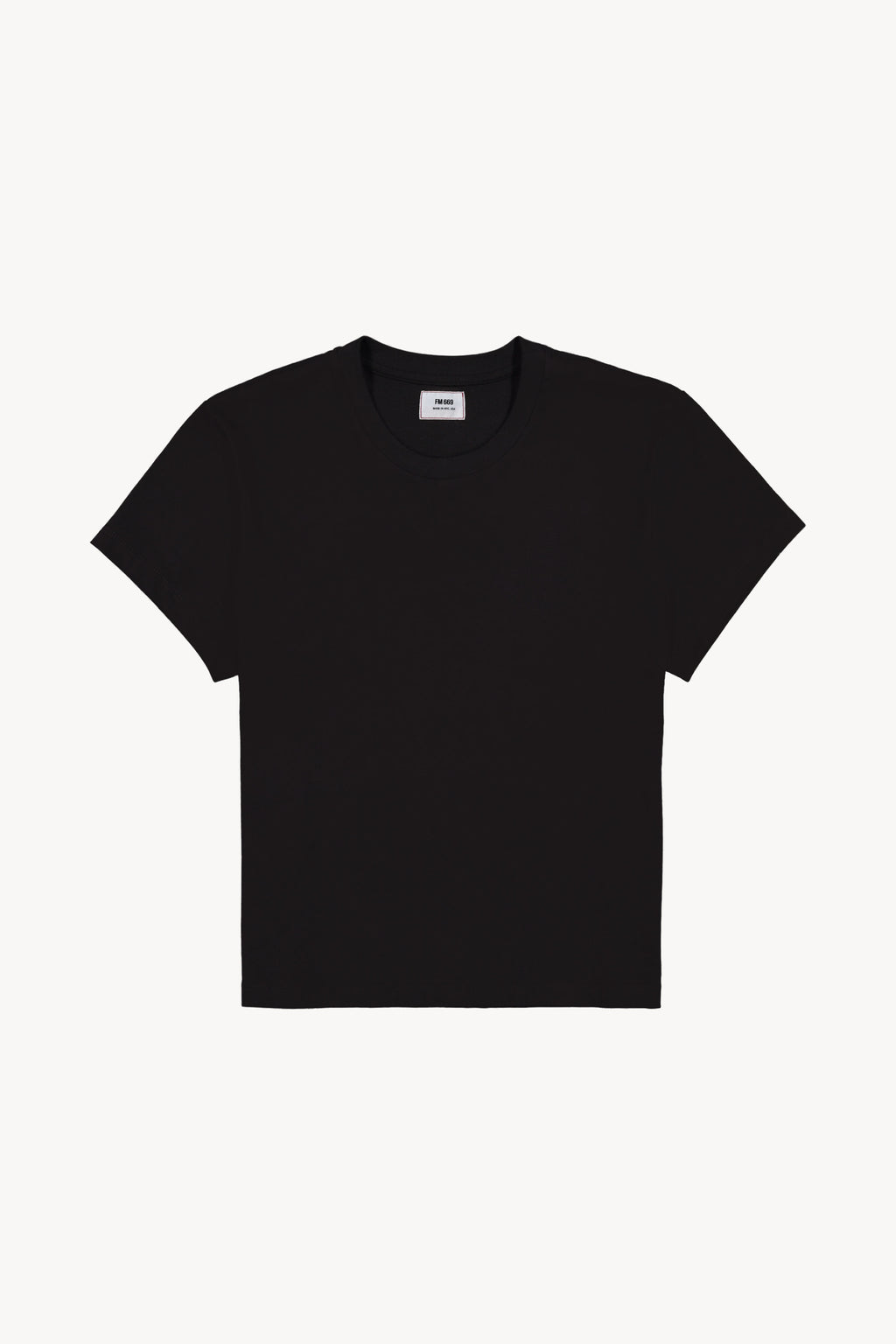 T102 Little T Shirt - Black | FM 669 | Made in | Grown Organic Cotton