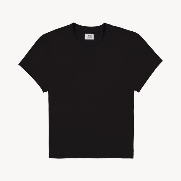 T102 Little T Shirt - Black, FM 669, Made in NYC