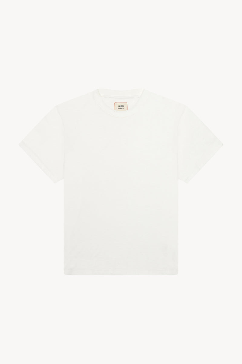 FM 669 Classic Tee White Front