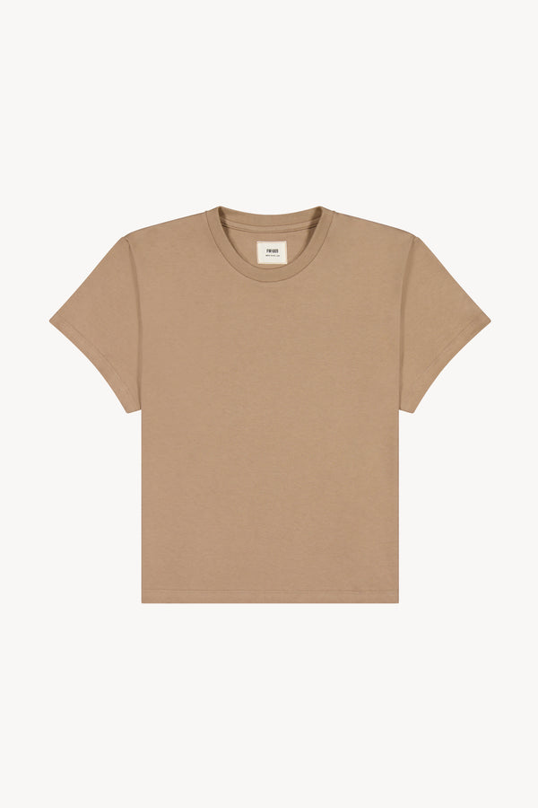 T102 Little T Shirt - Mid Taupe