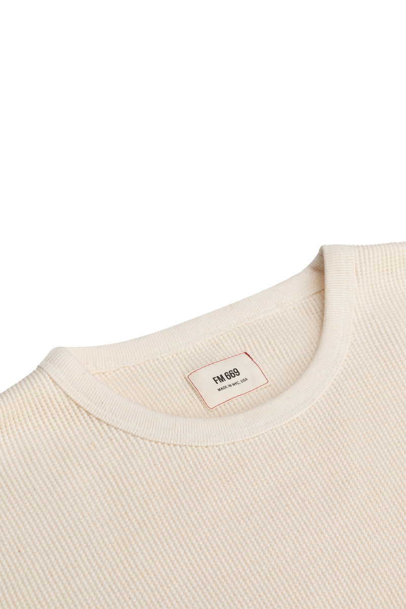 TL102 Anthony Waffle L/S - Natural